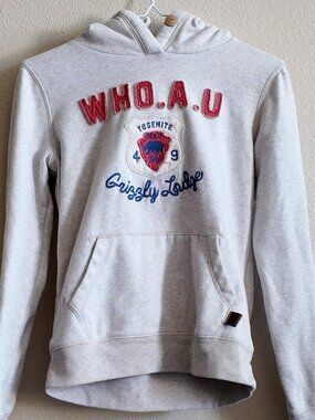 Y2K korean brand Who A.U hoodie size XS